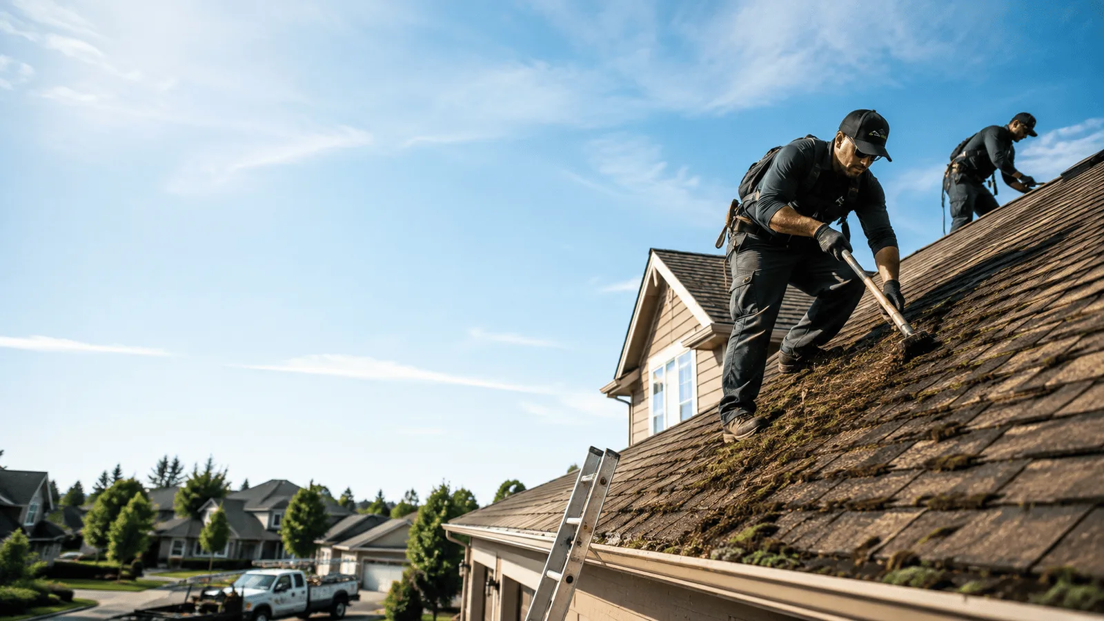 Roof Moss Removal in Templeton, IN near me